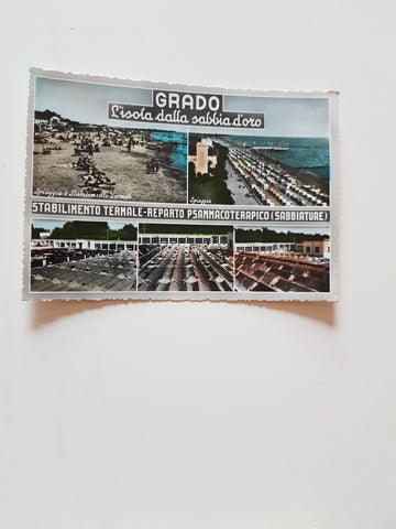 AK Grado. Stabilimento Termale Reparto Psammacoterapico (Sabbiature)
