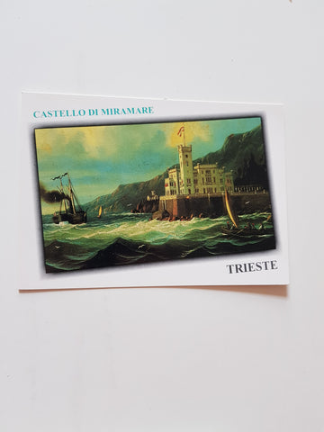 AK Trieste. Castello di Miramare.