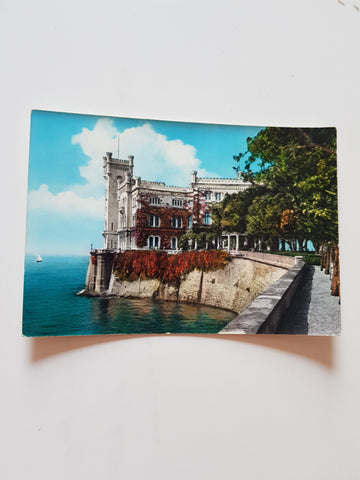 AK Trieste. Castello di Miramare.