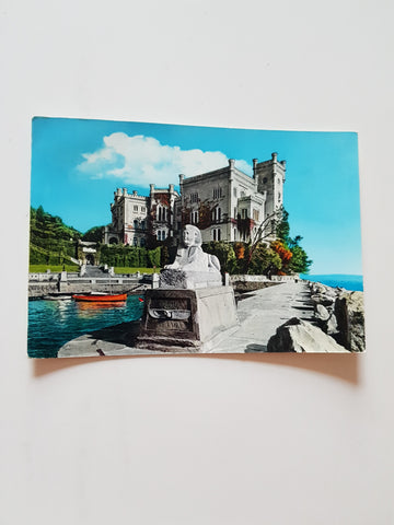 AK Trieste. Castello di Miramare.