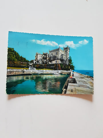 AK Trieste. Castello di Miramare.