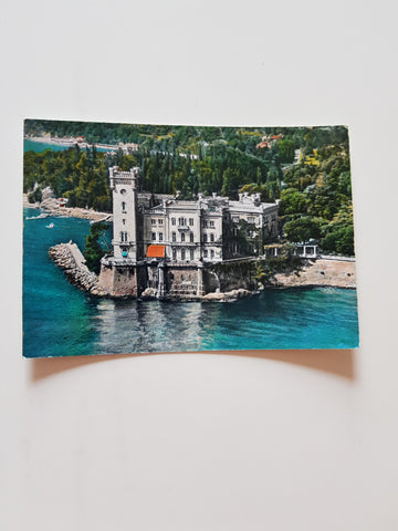 AK Trieste. Castello di Miramare.