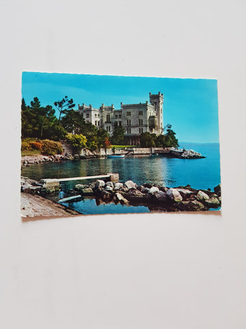AK Trieste. Castello di Miramare.