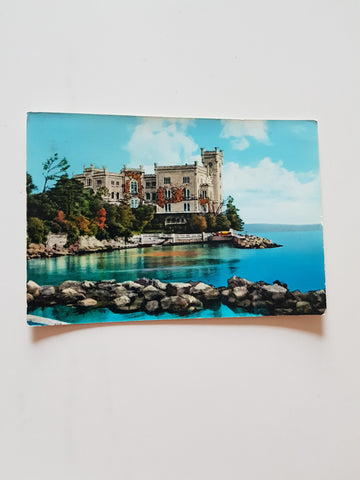 AK Trieste Castello di Miramare.