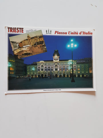AK Trieste. Piazza Unita d'Italia.