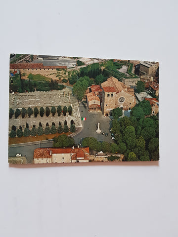 AK Trieste. Colle di San Giusto - Veduta aerea.
