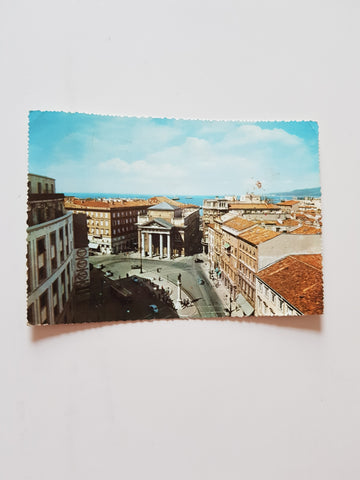 AK Trieste. Piazza della Borsa.