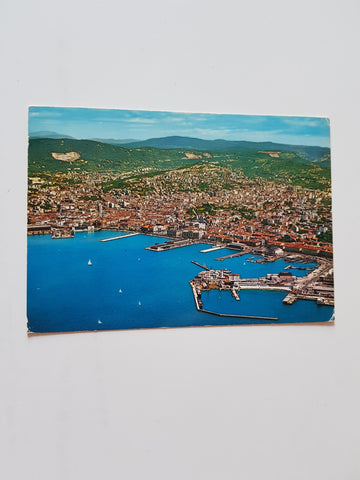 AK Trieste. Panorama Aereo.