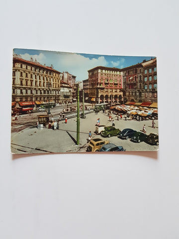AK Trieste. Piazza Goldoni.