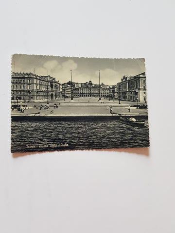 AK Trieste Piazza Unita d'Italia.