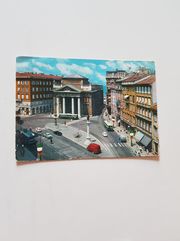 AK Trieste. Piazza della Borsa.