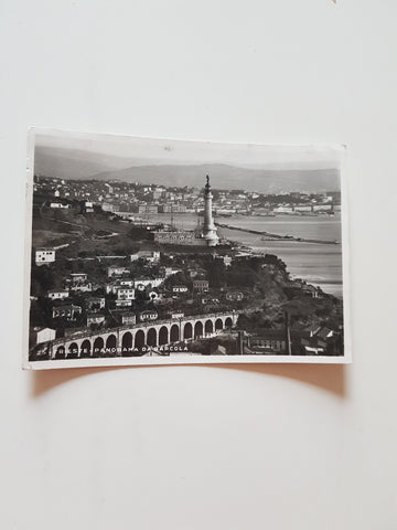 AK Trieste Panorama da Barcola. (1936)