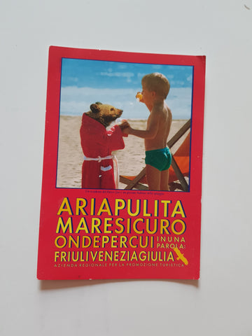 AK Aria Pulita Mare Sicuro Onde per Cui. In una Parola: Friuli Venezia Giulia.