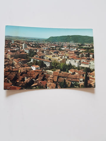 AK Gorizia. Panorama con il Monte Calvario.