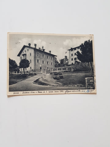 AK Gorizia - Lanterna d'oro e Chiesa di S. Spirito.