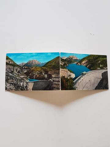 Doppel-AK Erto. Diga del Vajont.