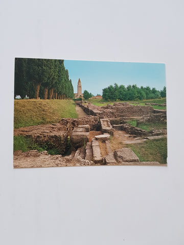 AK Aquileia. Porto fluviale Romano.