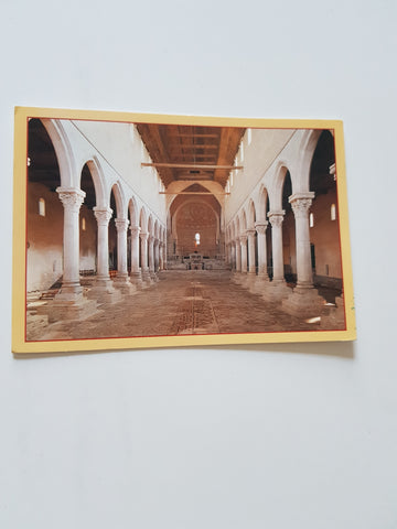 AK Aquileia. Basilica patriarcale. Interno.