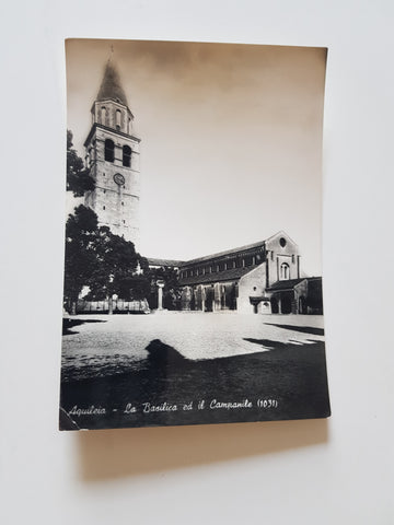 AK Aquileia - La Basilica ed il Campanile.