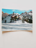 AK Santuario di Monte Lussari col Gruppi del Mangart e del Cacciatore.