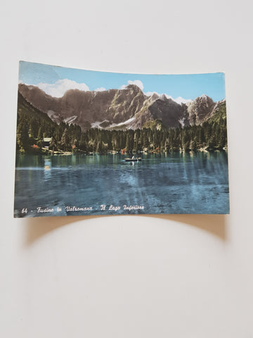 AK Fusine in Valromana Il lago Inferiore.