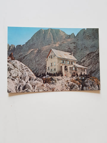 AK Sella Nevea - Alpi Giulie. Rifugio C. Gilberti.
