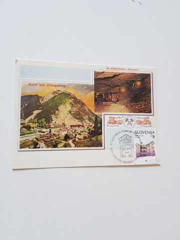 AK Centenario Galleria di Bretto 1905-2005. Inaugurazione Museo della Miniera. Cave del Predil 2 Luglio 2005.