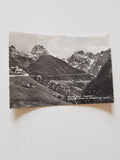 AK Confine Italo - Jugoslavo. passo del Predil col Mangart.