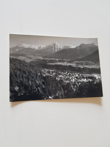 AK Tarvisio. Panorama e M. Mangart e Ponze.