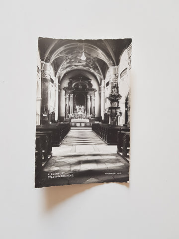 AK Klagenfurt. Stadtpfarrkirche.