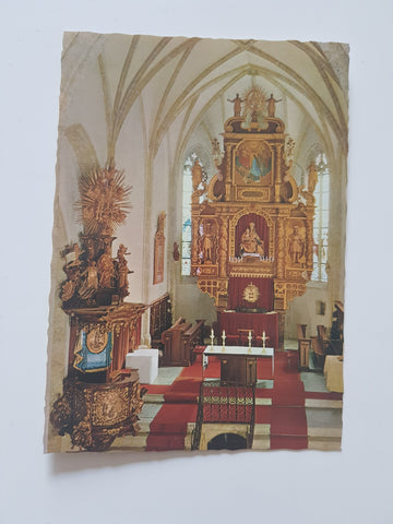 AK Maria Wörth. Wallfahrtskirche. Hochaltar.