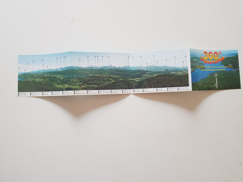 360° Panorama-Karte Aussichtsturm Pyramidenkogel.