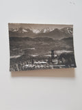 AK Pyramidenkogel. Aussichtsturm mit Karawankenhauptkamm.