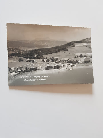 AK Strandbad u. Camping Brückler Keutschachersee.