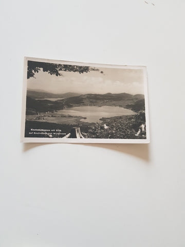 AK Keutschachersee mit Blick auf Keutschach und Wörthersee. (1940)