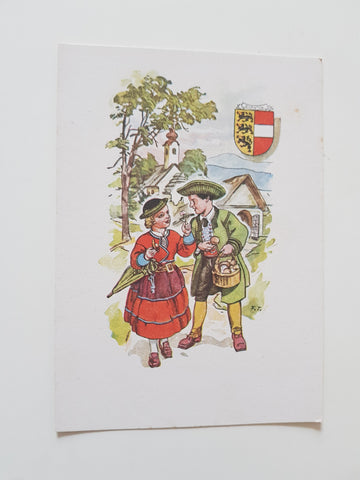 AK Trachten. Kärnten. Maria Wörth.