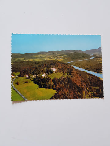 AK Blick ins Rosental mit Hollenburg und Maria Rain.