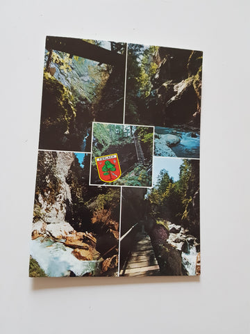 AK Tscheppaschlucht bei Ferlach.