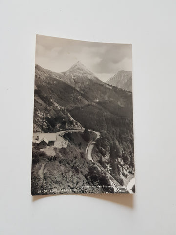 AK Loiblpass. Strasse von der Südseite.