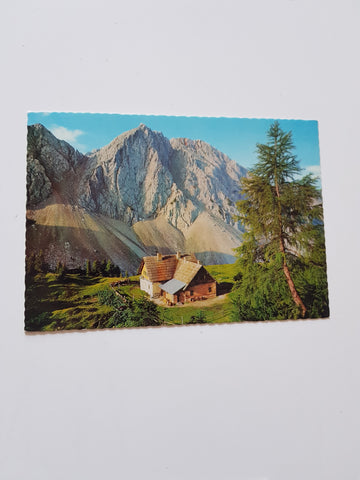 AK Die Klagenfurter Hütte gegen Klagenfurter Spitz.