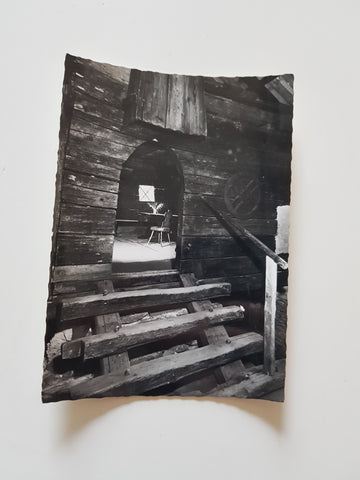 AK Kärntner Freilichtmuseum Maria Saal. Eingang in die Winterküche des Bodnerhauses.