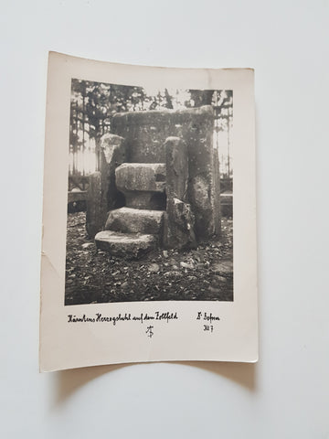 AK Kärntens Herzogstuhl auf dem Zollfeld.