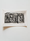 AK Maria Saal. Relief aus Virunum. Wölfin. Sinnbild Roms, Romulus und Remus.