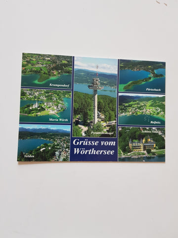 AK Grüsse vom Wörthersee.