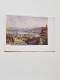 AK Pörtschach und Maria Wörth am Wörther See nach einem Aquarell von Eduard Manhart.