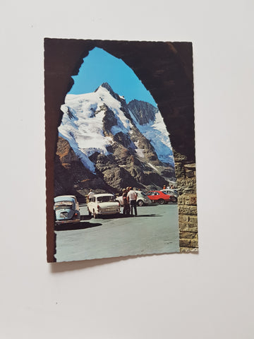 AK Blick von der Franz Josefshöhe auf den Großglockner.