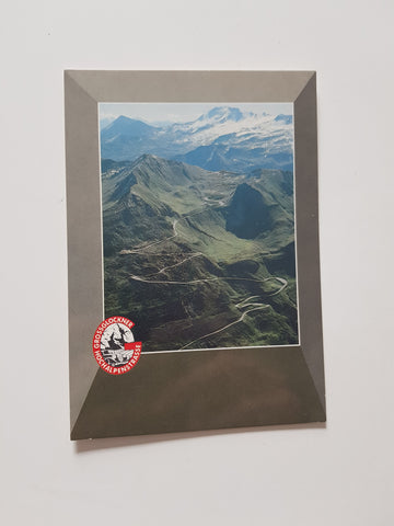 AK Grossglockner-Hochalenstrassen. Blick zur Edelweißspitze und zum Fuscher Törl.
