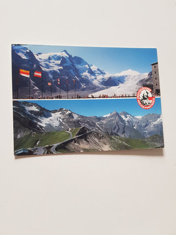 AK Großglockner Hochalpenstraße Franz Josefs Höhe Parkplatz Freiwandeck Fuschertörl.
