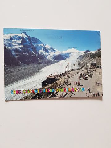 AK Großglockner Hochalpenstraße Vorplatz Garage Freiwandeck Großglockner.