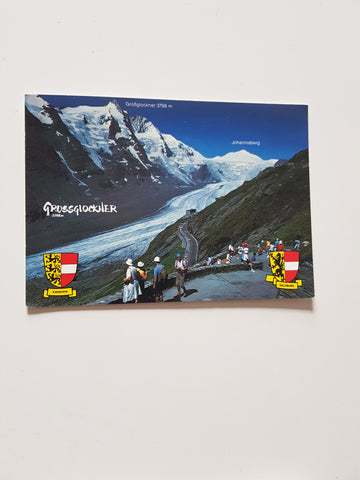 AK 50 Jahre Großglockner Hochalpenstraße. Spazierweg zum Franz Josef Haus.